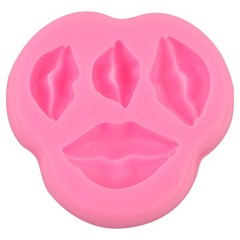 Lips Shape Baking Mold For Creative Homemade Cartoon Cake Easy To Use