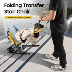 Portable Foldable Stair Lift Chair Elevator Stair Lifting Climbing Wheelchair