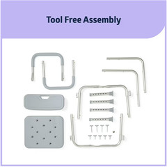 Shower Chair for Bath Tub Sitting Supporter for Knee Surgery Foldable Anti-Slip