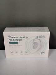 New & Sealed! Wireless Hearing Aid Earbuds Hotodeal Model TC1600-04Y OTC NIB!