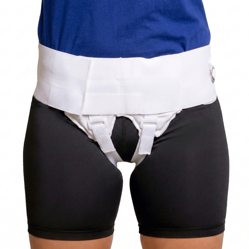Premium Hernia Belt- Single or Double Inguinal Hernia Support Truss- Men & Women
