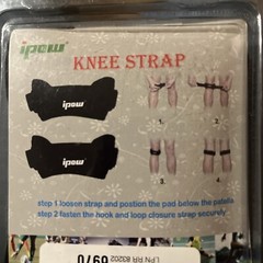 IPOW 2 Pack Knee Pain Relief & Patella Stabilizer Knee Strap Brace Support