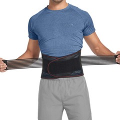 Orthopedic Lumbar Lower Back Support Belt Brace Sciatica Pain Relief Mens Women