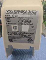 Acorn Superglide 120 130 Stairlift Main Cover Panel Shroud LH