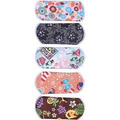 Menstrual Pad Reusable Waterproof Bamboo Charcoal Fiber Cloth Washable Women