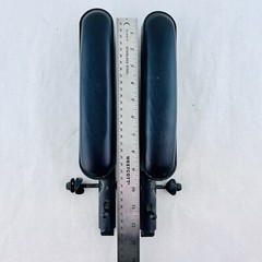 Wheelchair Tubular Flip Back Arm Rests Armrest for Invacare Spree Pair 9.5″ x 2″