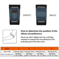 Copper Elbow Compression Sleeve Elbow Braces Tennis For Arthritis Bursitis US