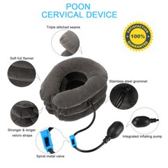 Traction Decompression Device Neck Shoulder Pain Relief Cervical Support Pillow