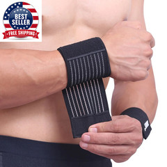 Gym Support Wrist Brace Wrap Carpal Tunnel Cotton Elastic Bandage Hand Sport Wri
