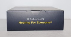 Audien Atom X Hearing Aids Wireless Rechargeable OTC Device w/ Touchscreen Case