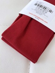 NEW! COMRAD Knee-High Compression Socks Size Large 10-13 Red Burgundy 1 pair