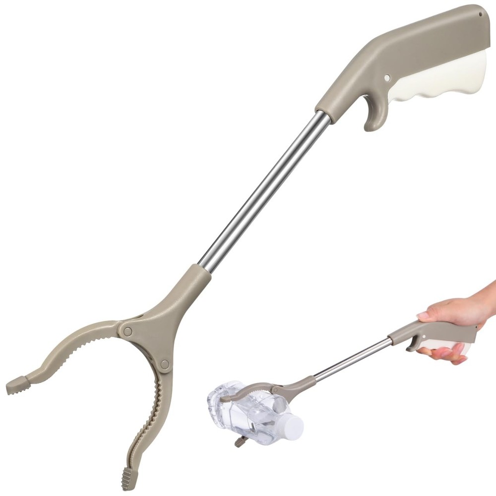 Trash Clamp Rubbish Pick up Clip 16.33 Inch Sanitory Worker Accessories with …