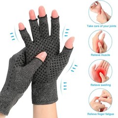 1 PAIR Copper Arthritis Compression Gloves Hand Support Joint Pain Relief USA