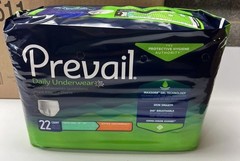 Prevail Daily Underwear Extra Absorbency Youth Small Pull Up 4 Pack 88 Pieces