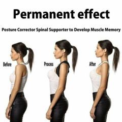 Posture Corrector For Men/Women Upper Support Back Brace Adjustable For Clavicle