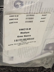 THM VAKC19-M Koolflex Slip-on Knee Orthosis Hook And Loop Strap Black Medium