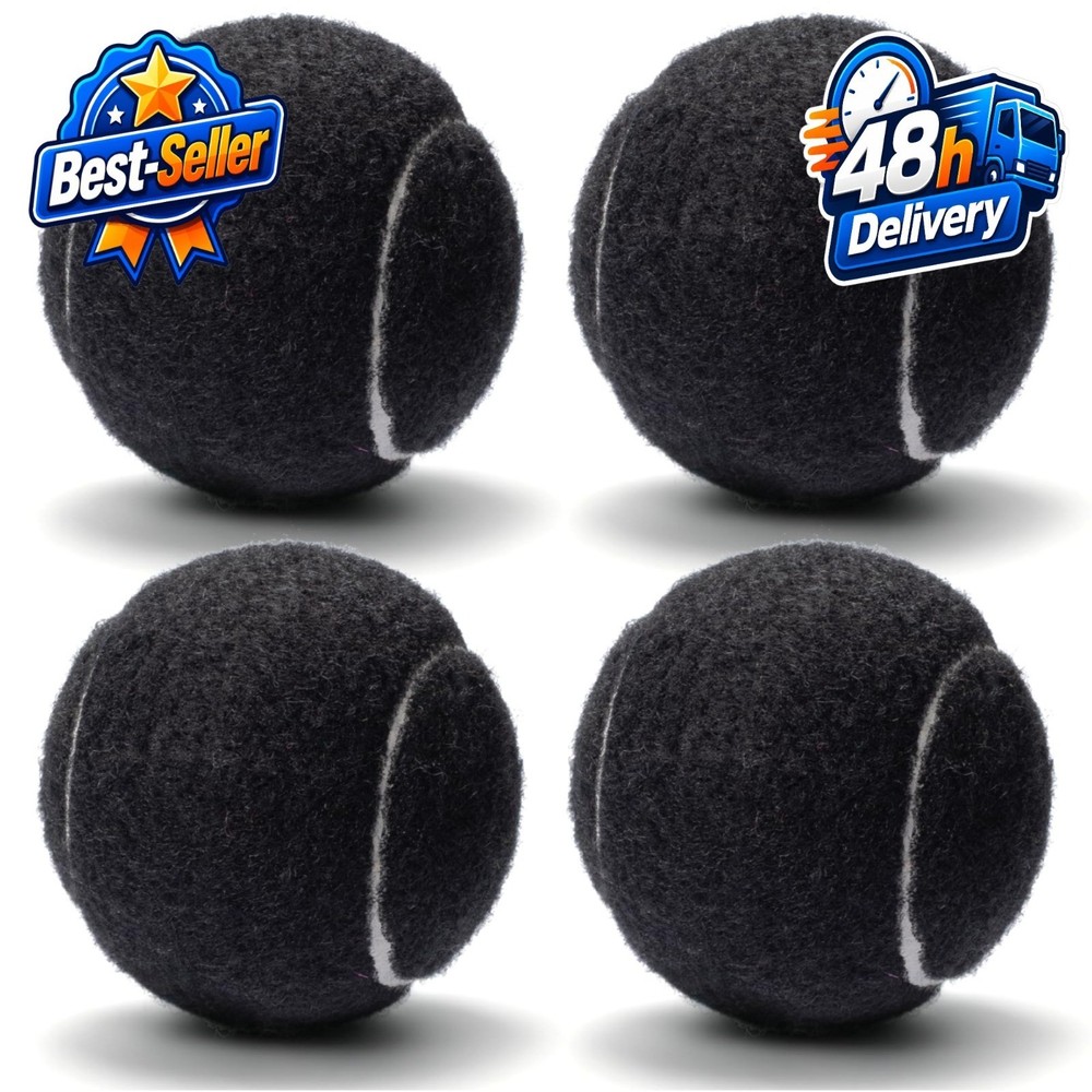 ANCKNE Walker Tennis Balls Precut Glide Balls for Walkers – 4PCS