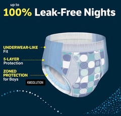 Goodnites Nighttime Bedwetting Underwear For Boys Size XL (95-120 lbs) 46 Count