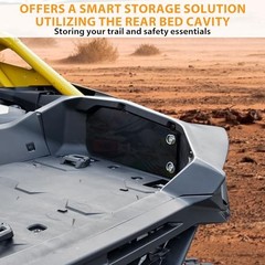 Aluminum Bed Side Doors Panels for Can-Am Maverick R MAX X RS 2024-2025