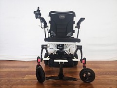 Jazzy Carbon Folding Travel Power Wheelchair WHITE – OPEN BOX