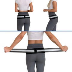 Sciatica Women Men Waist Bands Compression Support Lumbar Hip Belt Back Massager