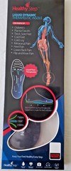 Helthy Step Therapeutic Gel Insoles Liquid Dynamics Unisex XS Men, Women 5-(6-7)