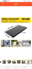 Rubber Threshold Ramp, 3″ Rise, 2200 Lb Load Capacity