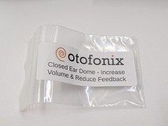 Otofonix BS058E R RIGHT Single Hearing Aid Hearing Amplifier W Case Beige