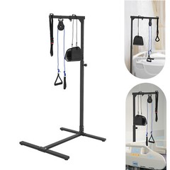 Multifunctional Standing Frame & Stand Up Assist Bar, Bed Lift for Elderly Black