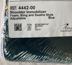 DeRoyal Shoulder Immobilizer, Foam, Sling and Swathe Style, 4442-00 NEW SEALED!