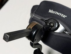 Whitmyer Sunrise Medical Plush Headrest & Linx Mounting Bracket Power Wheelchair