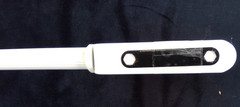 Heavy duty metal white adjustable safety/grab bar for bath tub; wrench included