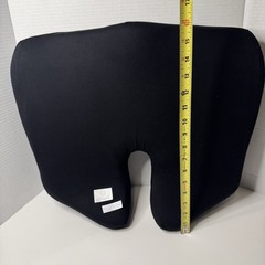Cushion Lab Pressure Relief Seat Cushion Sitting, Extra-Dense Memory Foam, Black