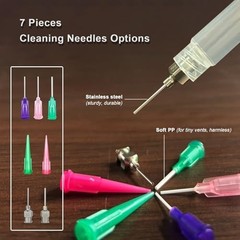Hearing Aid Vacuum Cleaner & Earwax Aspirator for Hearing Aids, Earbuds, Filters