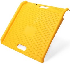 Portable Curb Ramp 1000 lbs Capacity Heavy Duty Polypropylene Loading Ramp fo…