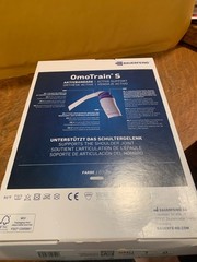Bauerfeind, OmoTrain S – Shoulder Support (Left Shoulder Size 0) Color Titan