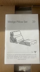 Orthopedic Bed Wedge Pillow Set 6 Pcs Adjustable support with memory foam 6P003