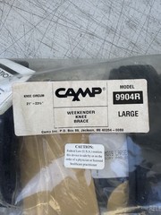 CAMP Inc. Knee Circum Weekender Knee Brace 9904R LARGE Old Stock NEW