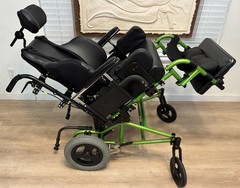 Quickie TS Tilt-in-Space Wheelchair Special Edition Green Frame Sunrise Medical