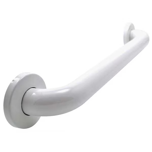 Wingits Polyester Painted Grab Bar, 24″ L, Stainless Steel, Poly Painted