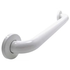 Wingits Polyester Painted Grab Bar, 24″ L, Stainless Steel, Poly Painted