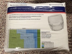 80 Pieces Covidien Ref 1605 Sure Care Unisex S/M Heavy Underwear – Like Attends
