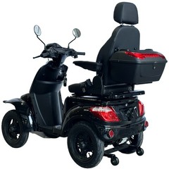 1000W All Terrain 4 Wheel Mobility Scooter 60V 3 Speed For Adults Seniors Black