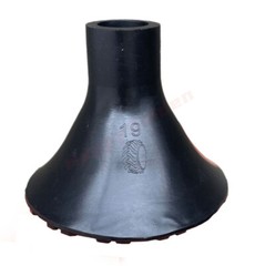 1PC Black/Gray Tire Rubber Tips Cane Crutch Chair Non-Slip Foot Pad Crutch Head