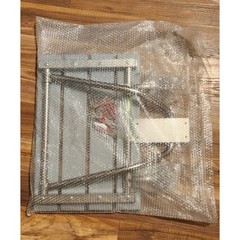 Wall Mounted Folding Shower Seat Bench Stainless Steel Frame 350 lb Capacity