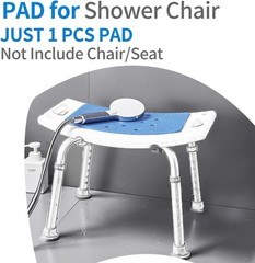 Cushioned Bath Chair Mat 9″ x 14″ – Waterproof & Anti-Slip for Secure Showers