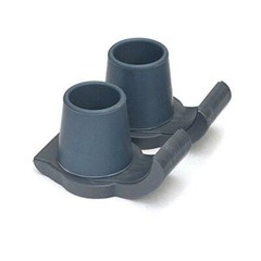 Top Glides DuraSki Extra Durable Walker Glide Skis for 1 1/8 Inch Tubes (Gray)
