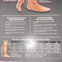 mediven comfort Calf Compression Socks 20-30 mmHg Open Toe Wheat 47481