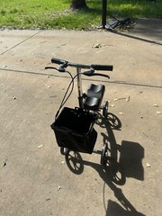 Knee Scooter, Cardinal Health CWAL240KS with 8 in. Wheels, Supports 300 lb