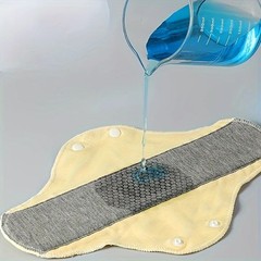 Washable Menstrual Pads Reusable Cloth Sanitary Ultra Absorbent 1-4PCS